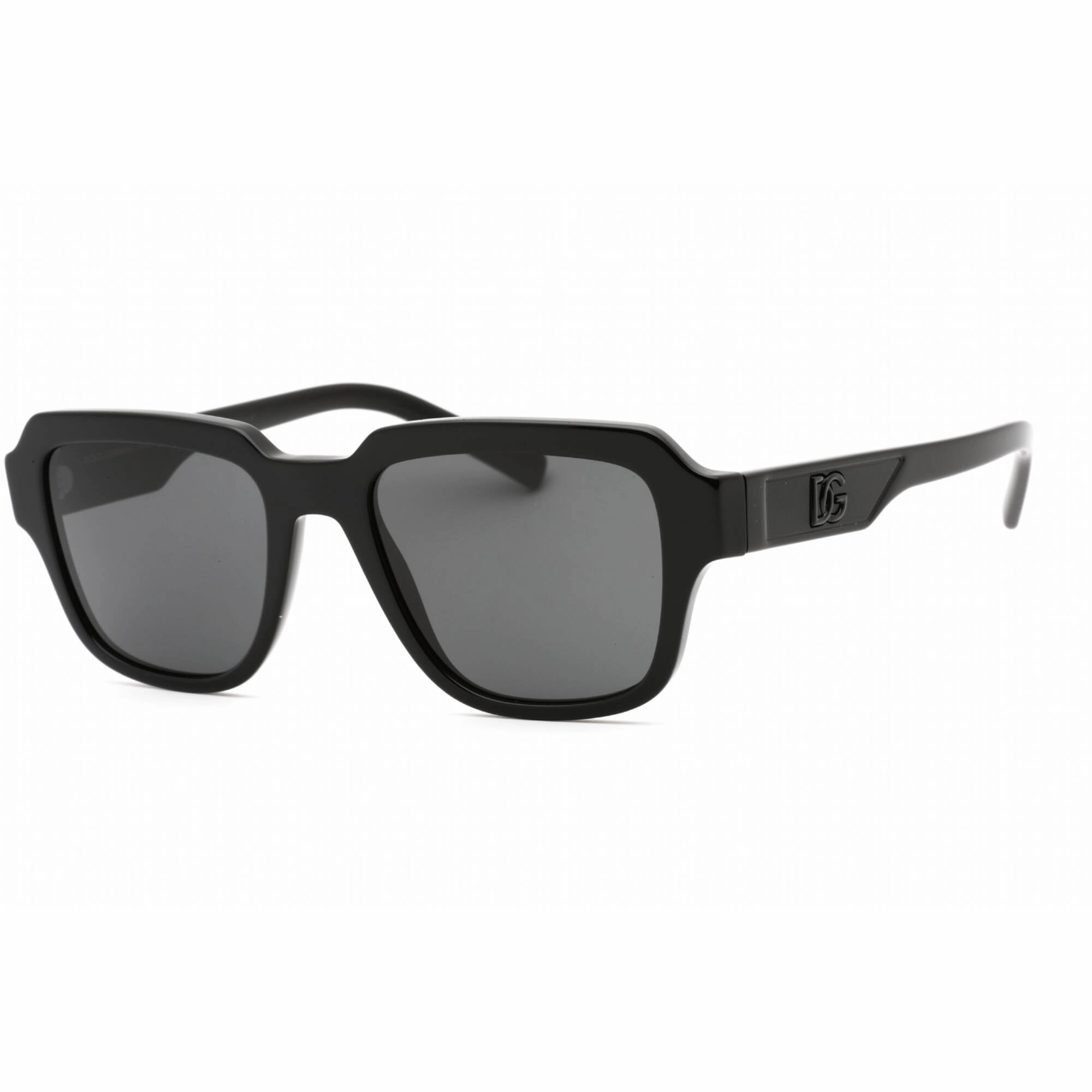 Dolce & Gabbana Men's Sunglasses - Black Plastic Square Shape Frame | 0DG4402 501/87