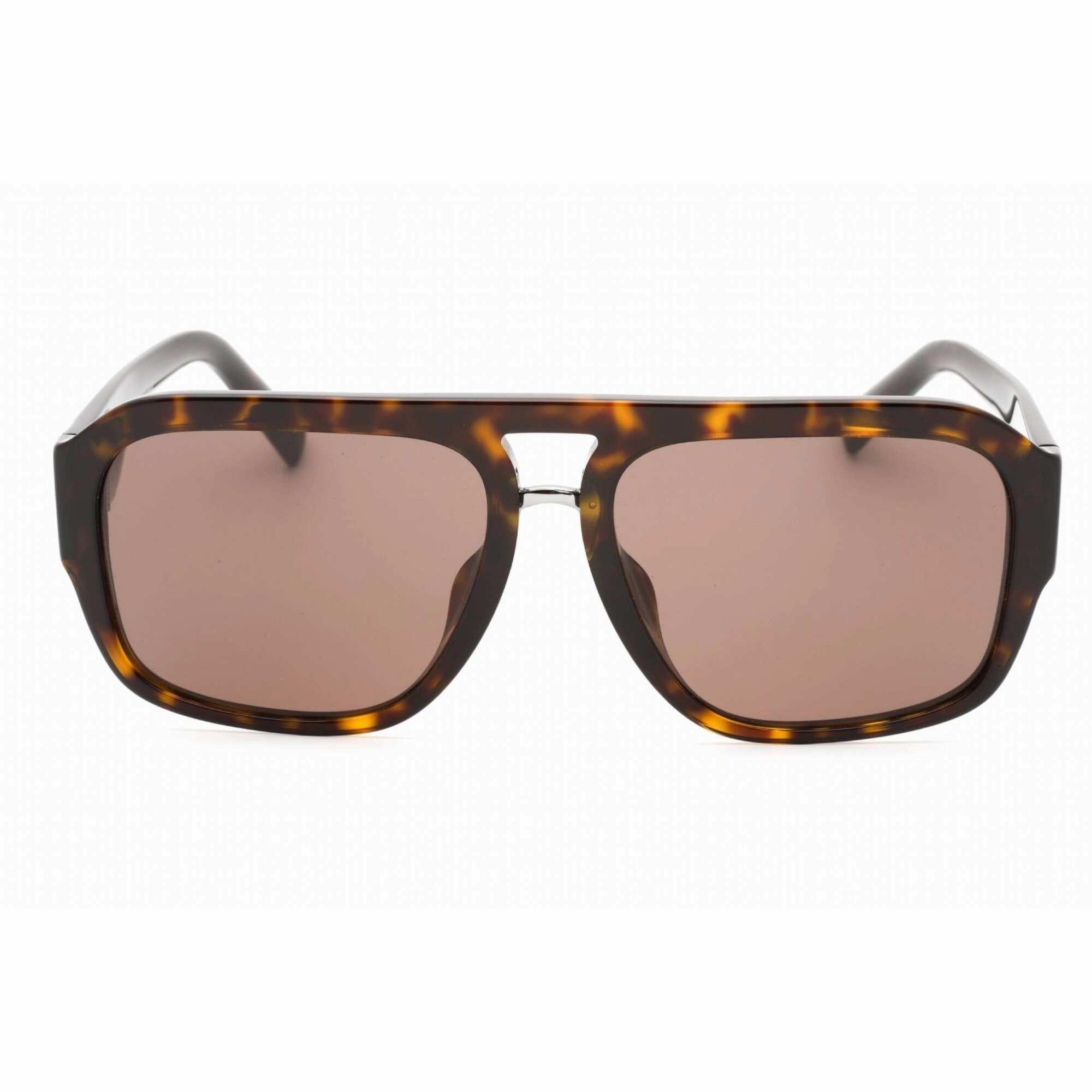 Dolce & Gabbana Men's Sunglasses - Havana Frame Dark Brown Lens | 0DG4403F 502/73