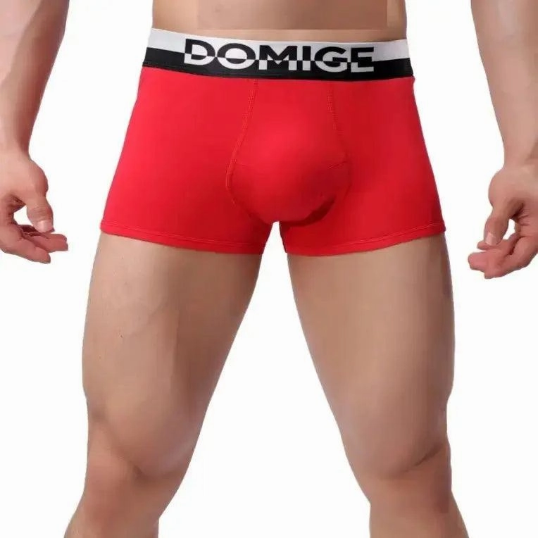 DomiGe Men's Cotton Boxer Briefs Turtle Shell Male Underwear