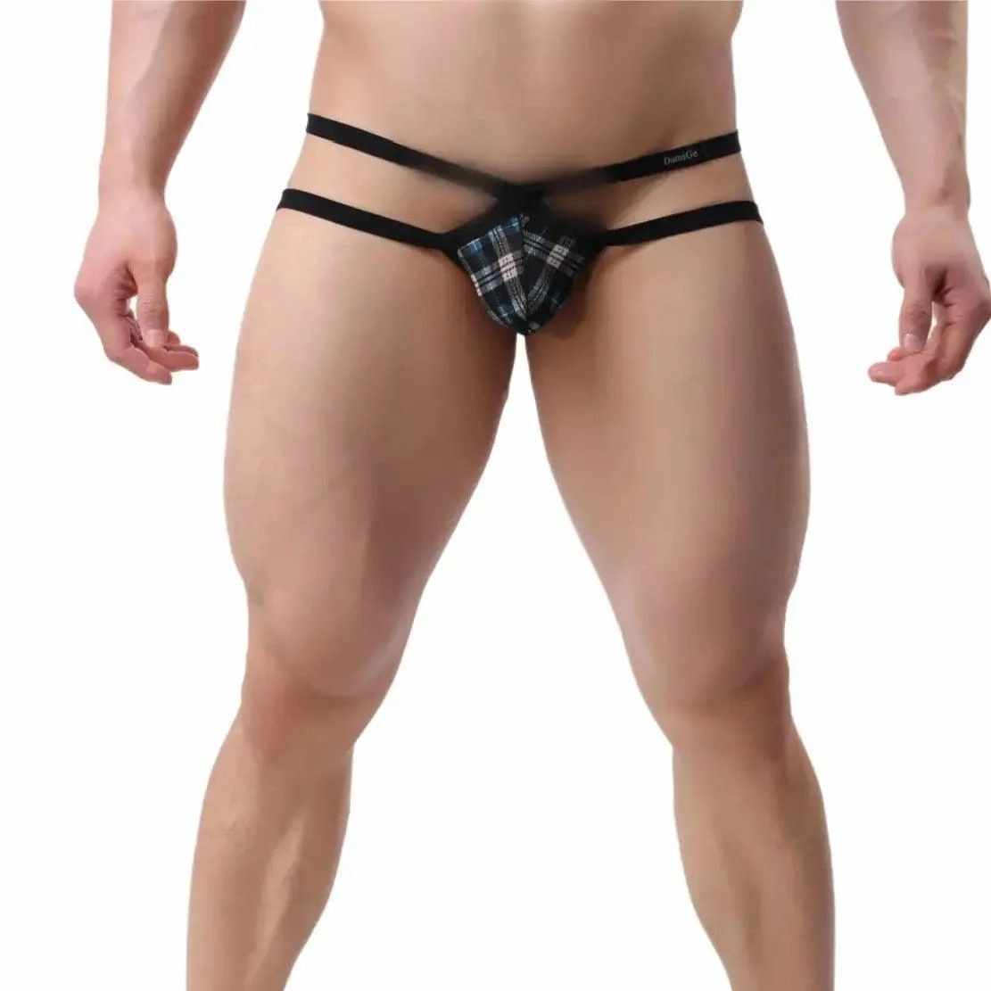 DomiGe X-Design Men's Jockstrap Polyester Blend Underwear