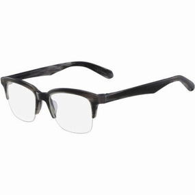 Dragon Men's Eyeglasses - Smoke Grey Plastic Square Frame | DRAGON DR141 DANIEL 65