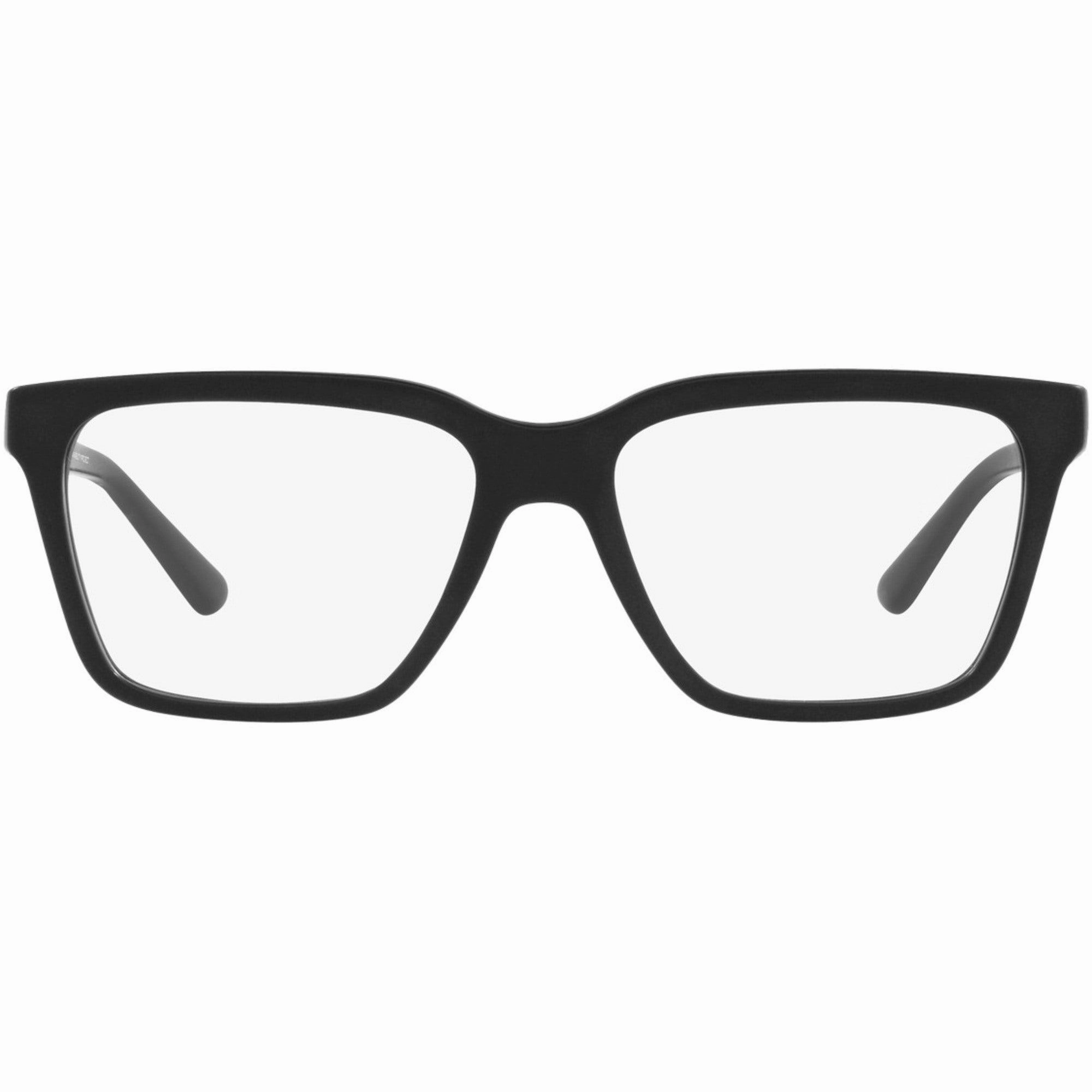 Emporio Armani Men's Eyeglasses - Matte Black Square Frame Demo Lens | 3194 5898
