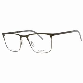 Flexon Men's Eyeglasses - Matte Moss Full Rim Rectangular Frame | FLEXON B2033 310