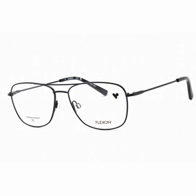 Flexon Men's Eyeglasses - Navy Metal Full Rim Frame | FLEXON H6065 410