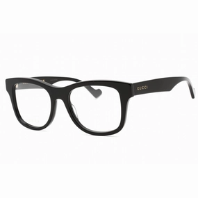 Gucci Men's Eyeglasses - Black Cat Eye Full Rim Plastic Frame | GG1332O 004