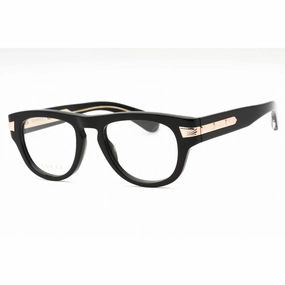 Gucci Men's Eyeglasses - Black Plastic Oval Full Rim Frame Clear Lens | GG1519O 001
