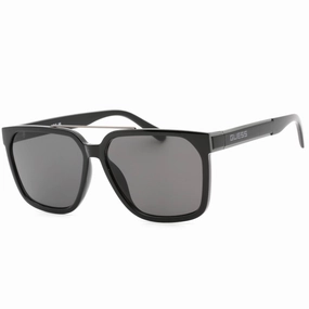 Guess Factory Men's Sunglasses - Shiny Black Full Rim Square Shape Frame | GF0253 01A