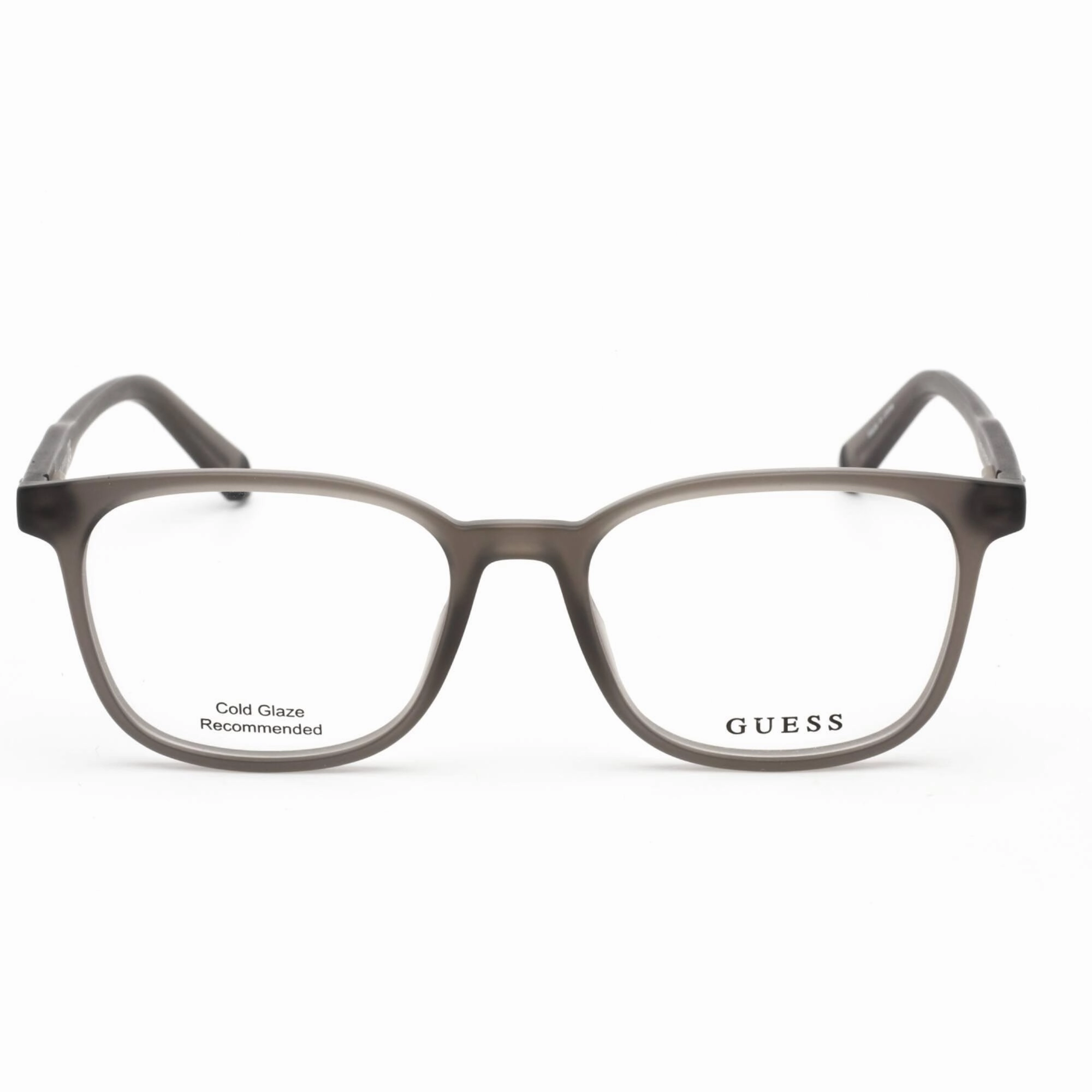Guess Men's Eyeglasses - Clear Lens Grey/Other Plastic Square Shape Frame | GU1974 020