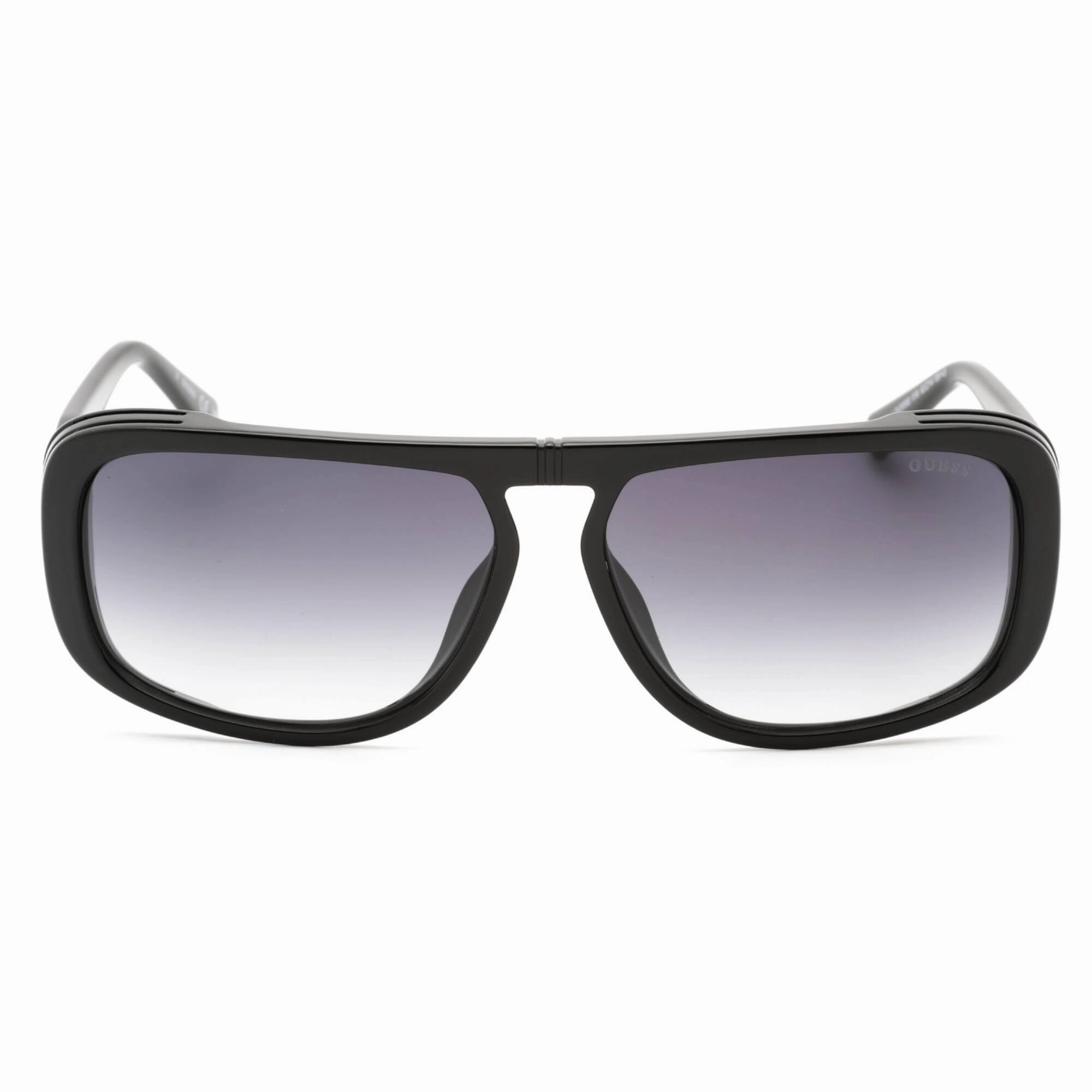 Guess Men's Sunglasses - Full Rim Shiny Black Injected Propionate Frame | GU00082 01B