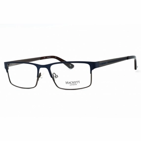 Hackett Men's Eyeglasses - Navy Metal Full Rim Rectangular Shape Frame | HEK1159 628