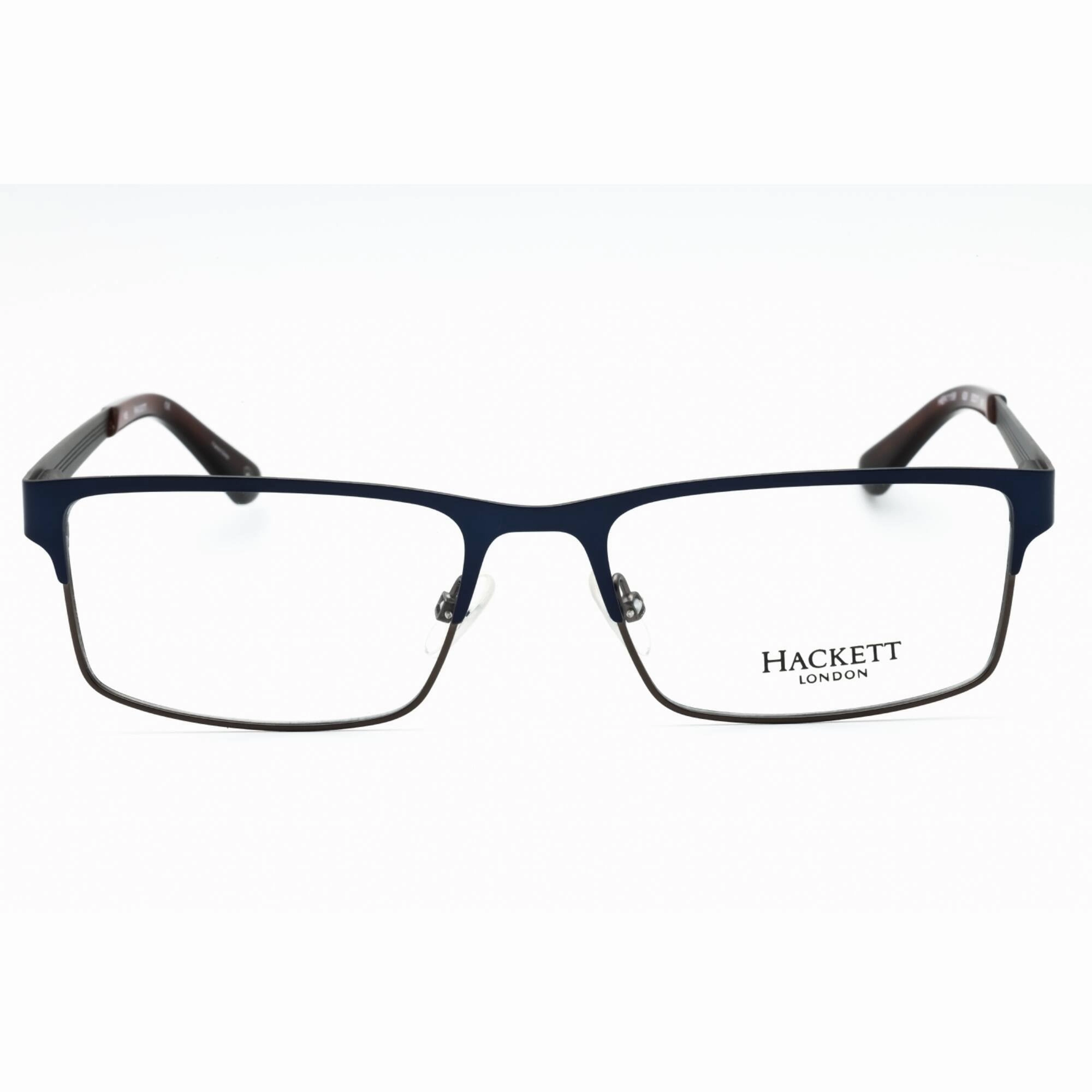 Hackett Men's Eyeglasses - Navy Metal Full Rim Rectangular Shape Frame | HEK1159 628
