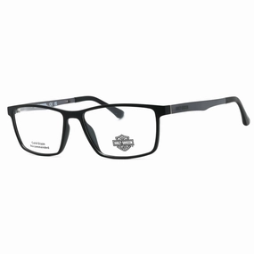 Harley Davidson Men's Eyeglasses - Matte Black Plastic Full Rim Frame | HD0794 002
