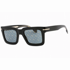 Hugo Boss Men's Sunglasses - Black Plastic Square Full Rim Frame | BOSS 1501/S 0807 7Y