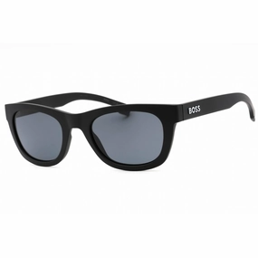 Hugo Boss Men's Sunglasses - Black White Oval Full Rim Frame | BOSS 1649/S 080S IR