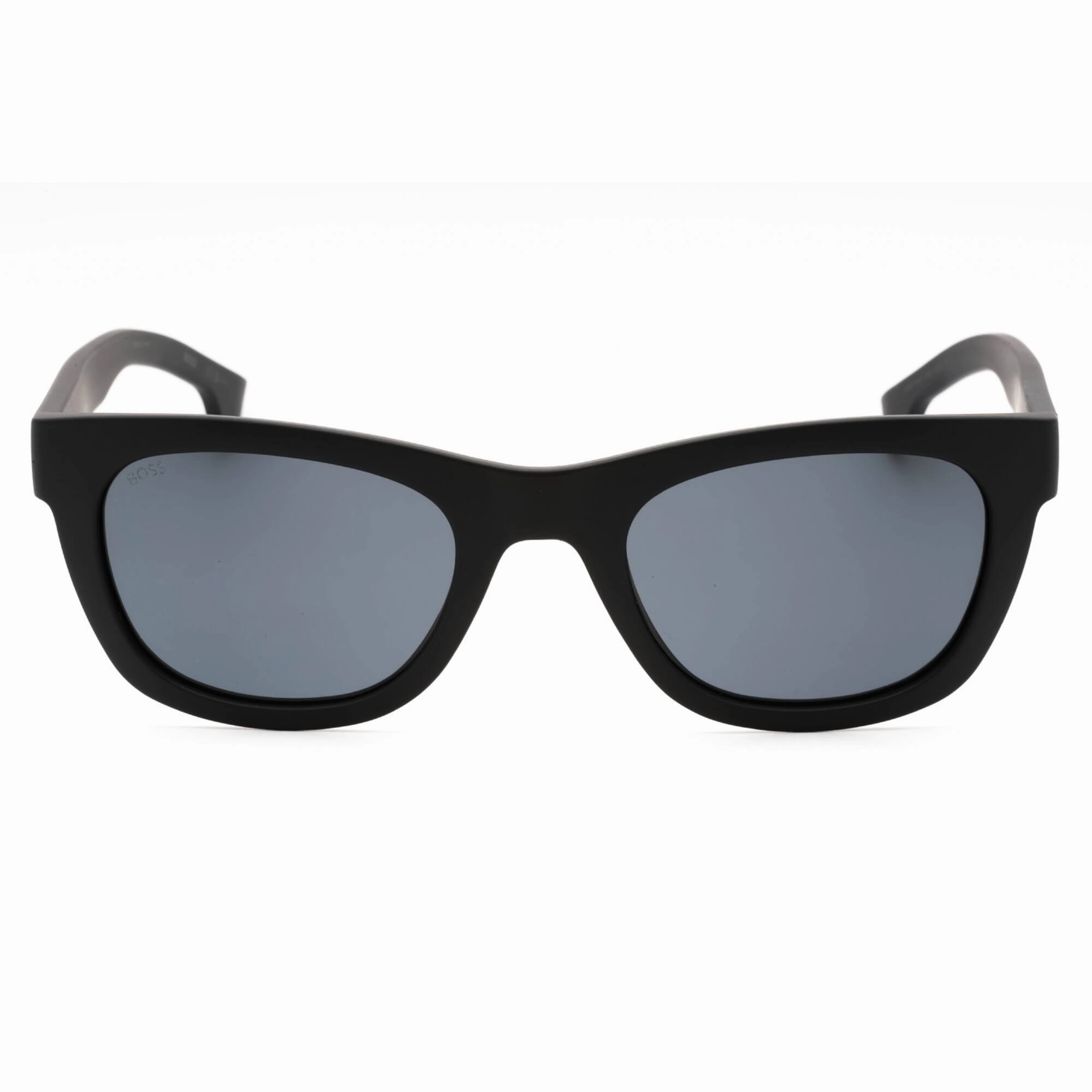 Hugo Boss Men's Sunglasses - Black White Oval Full Rim Frame | BOSS 1649/S 080S IR
