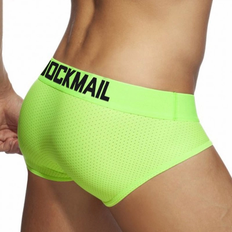 Jockmail Neon Mesh Briefs