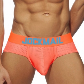 Jockmail Neon Mesh Briefs