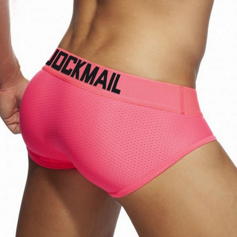 Jockmail Neon Mesh Briefs