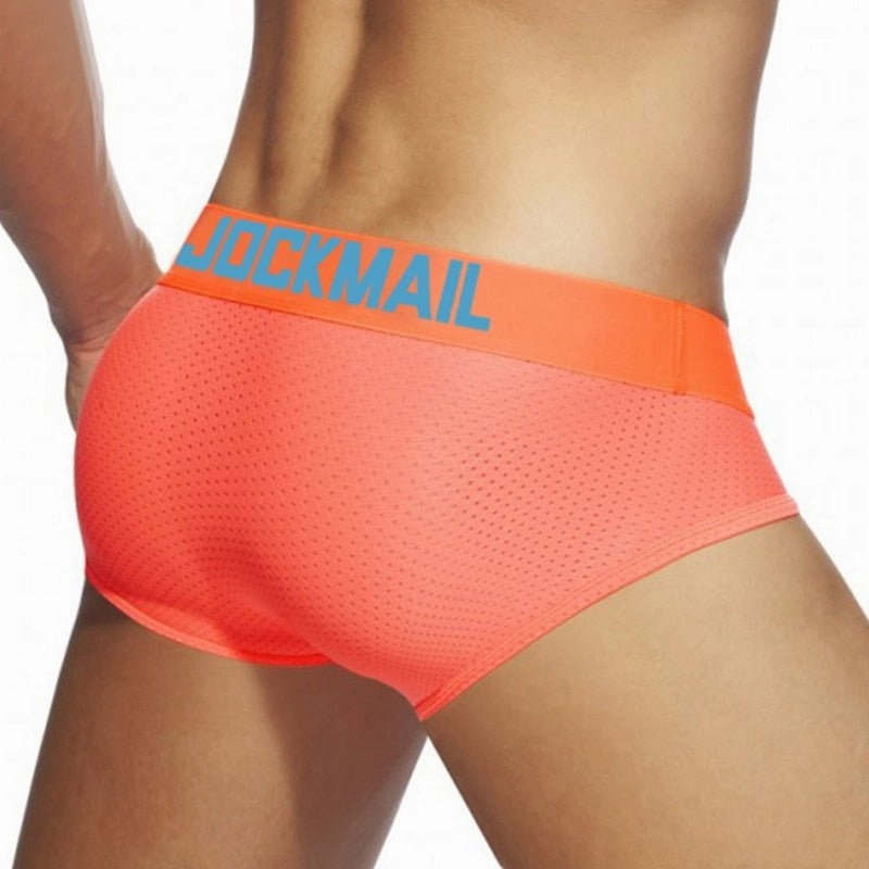 Jockmail Neon Mesh Briefs