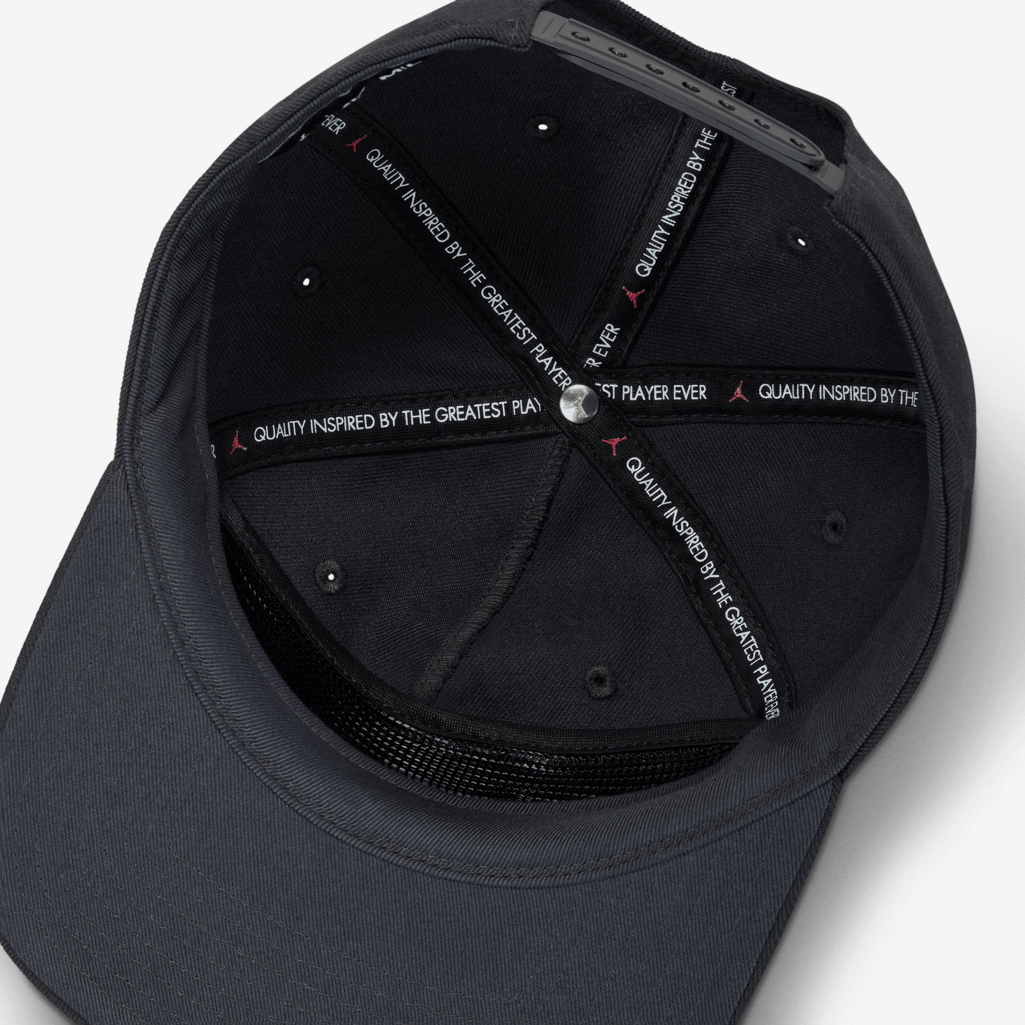 JORDAN | AIRJORDAN PRO UNSTRUCTURED FLAT BILL HAT { OFF NOIR/OFF NOIR