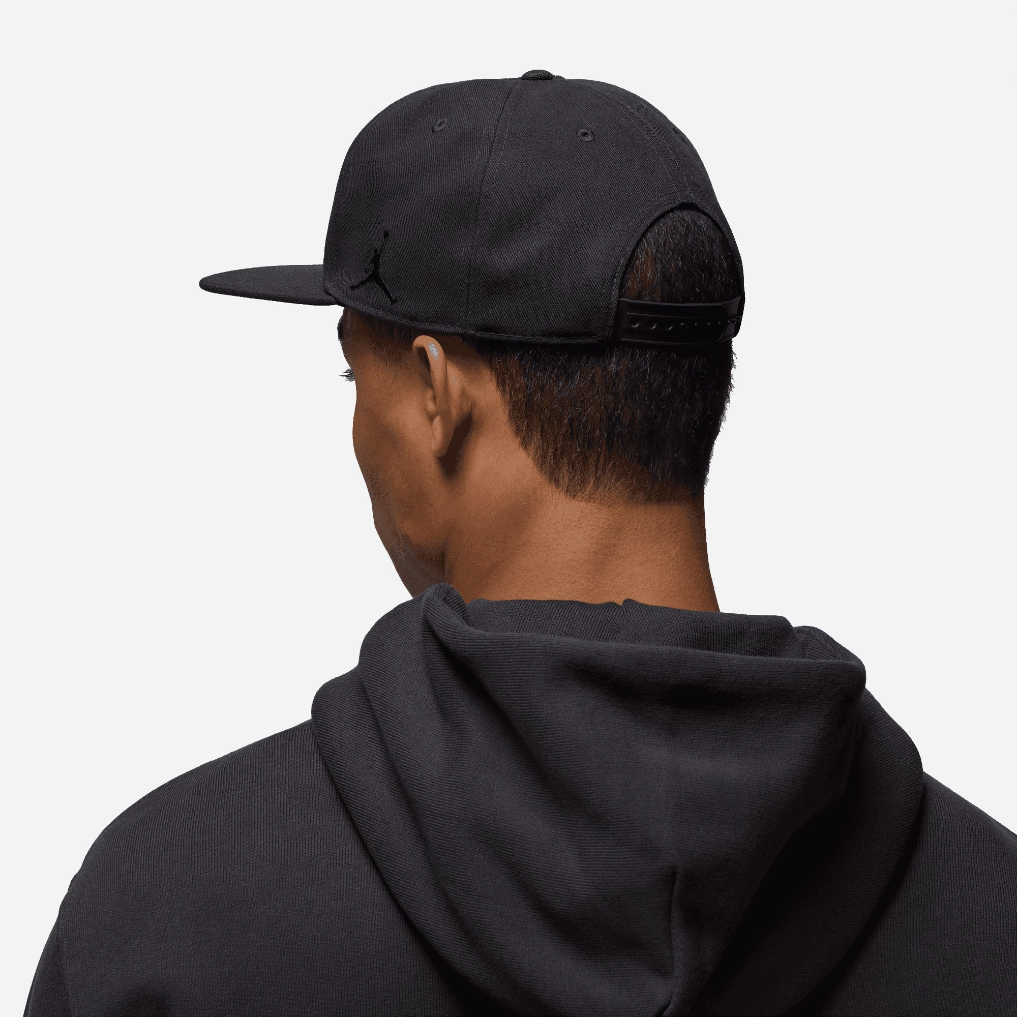 JORDAN | AIRJORDAN PRO UNSTRUCTURED FLAT BILL HAT { OFF NOIR/OFF NOIR