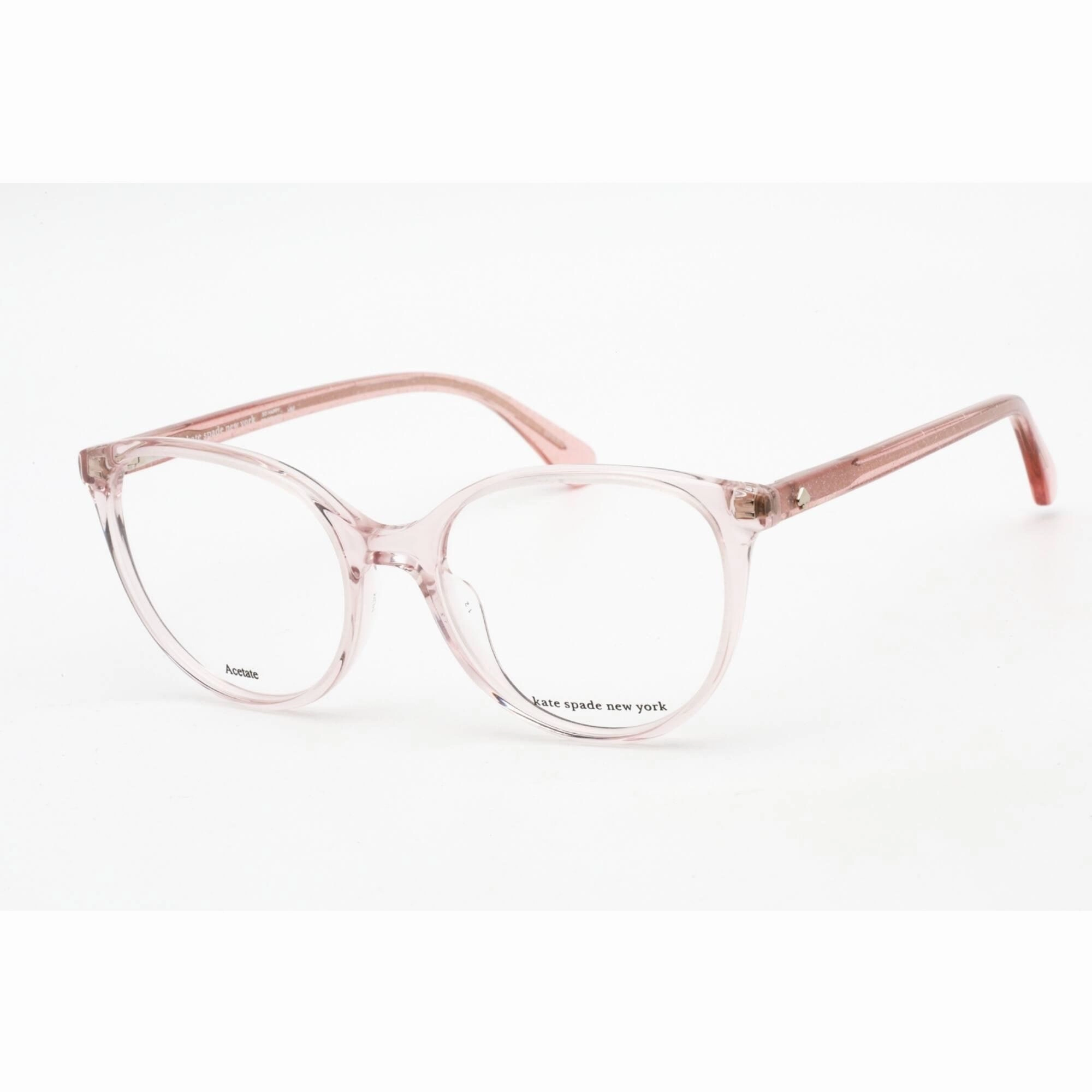 Kate Spade Men's Eyeglasses - Full Rim Cat Eye Beige Plastic Frame | Adelle 010A 00