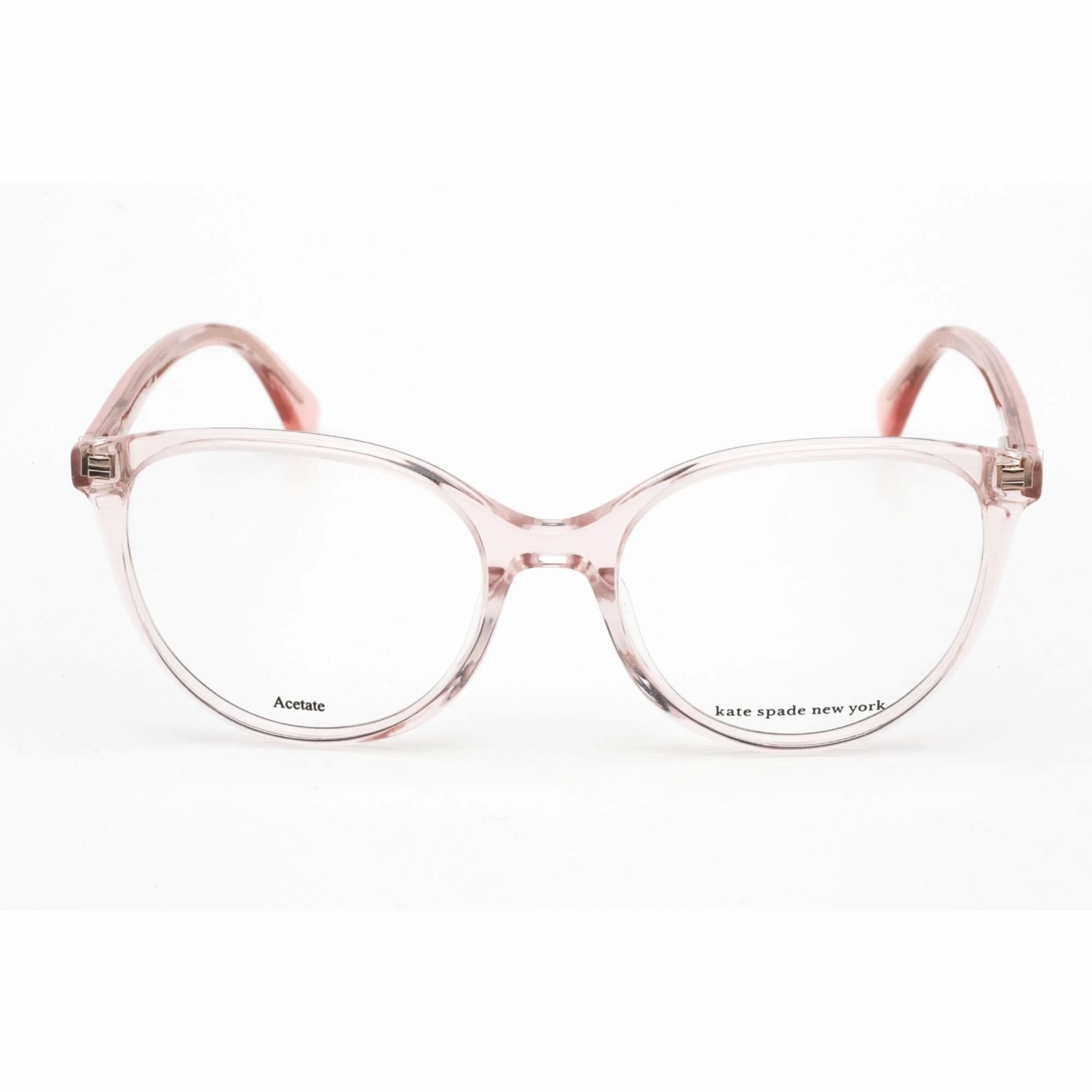 Kate Spade Men's Eyeglasses - Full Rim Cat Eye Beige Plastic Frame | Adelle 010A 00