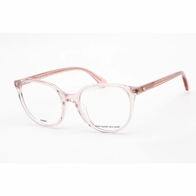 Kate Spade Men's Eyeglasses - Full Rim Cat Eye Beige Plastic Frame | Adelle 010A 00