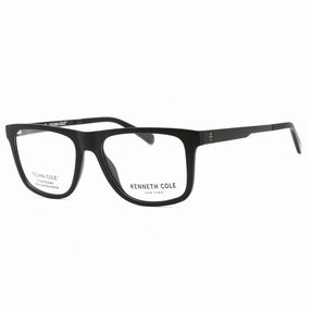 Kenneth Cole New York Men's Eyeglasses - Matte Black Plastic Square Frame | KC0353 002
