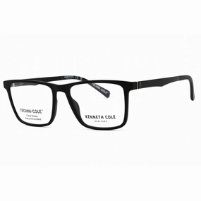 Kenneth Cole New York Men's Eyeglasses - Matte Black Rectangular Frame | KC0339 002