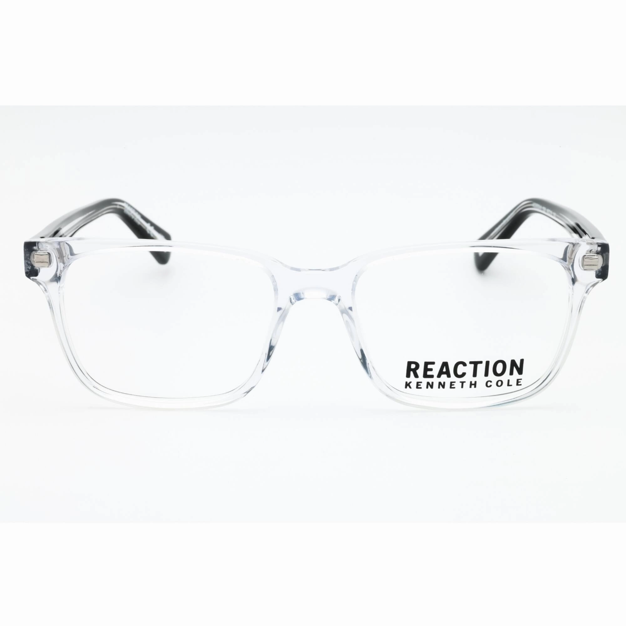 Kenneth Cole Reaction Men's Eyeglasses - Crystal Acetate Square Frame | KC0809-N 026