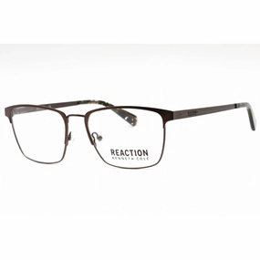 Kenneth Cole Reaction Men's Eyeglasses - Matte Dark Brown Metal Frame | KC0871 049