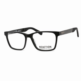 Kenneth Cole Reaction Men's Eyeglasses - Rectangular Matte Black Frame | KC0790 002