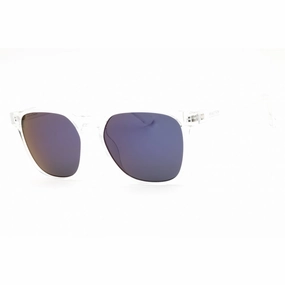 Kenneth Cole Reaction Men's Sunglasses - Crystal Square Full Rim Frame | KC1414 26X