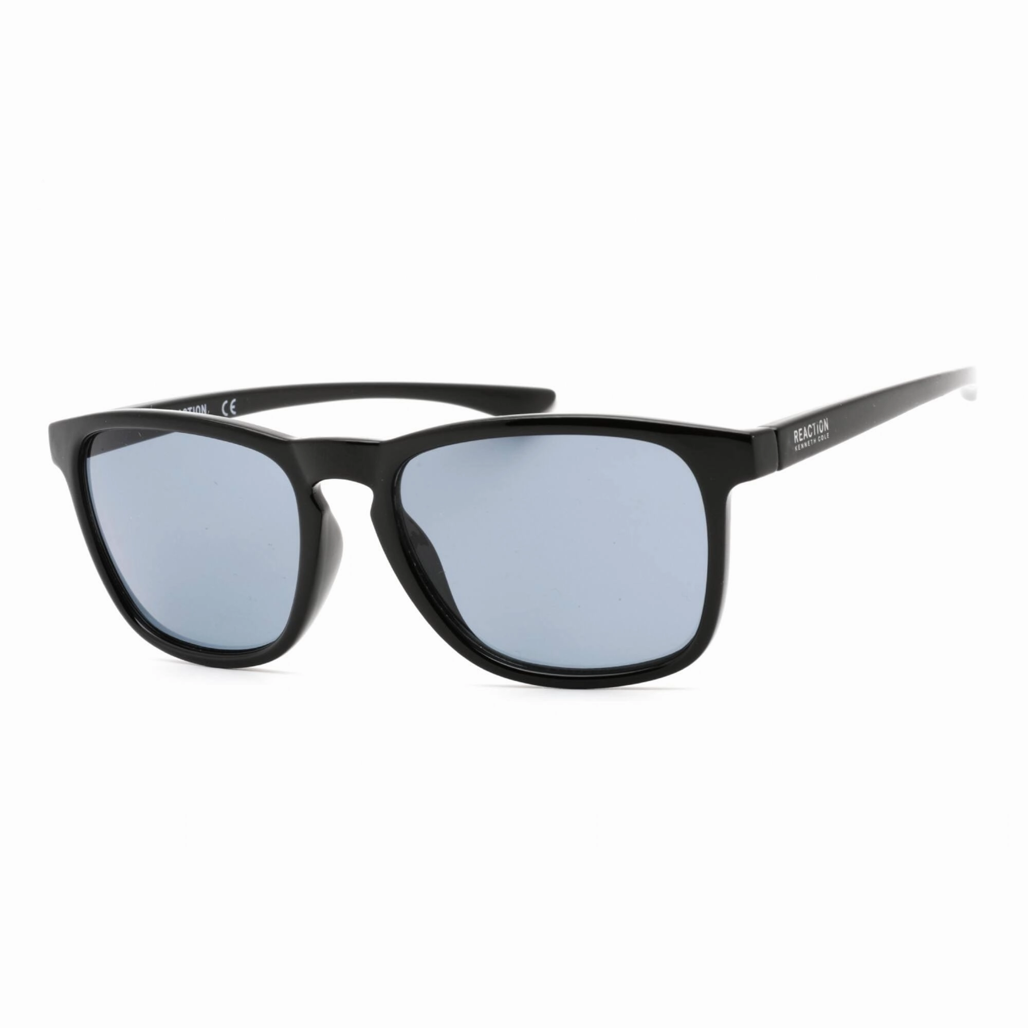 Kenneth Cole Reaction Men's Sunglasses - Matte Black Rectangular Shape | KC2834 02A