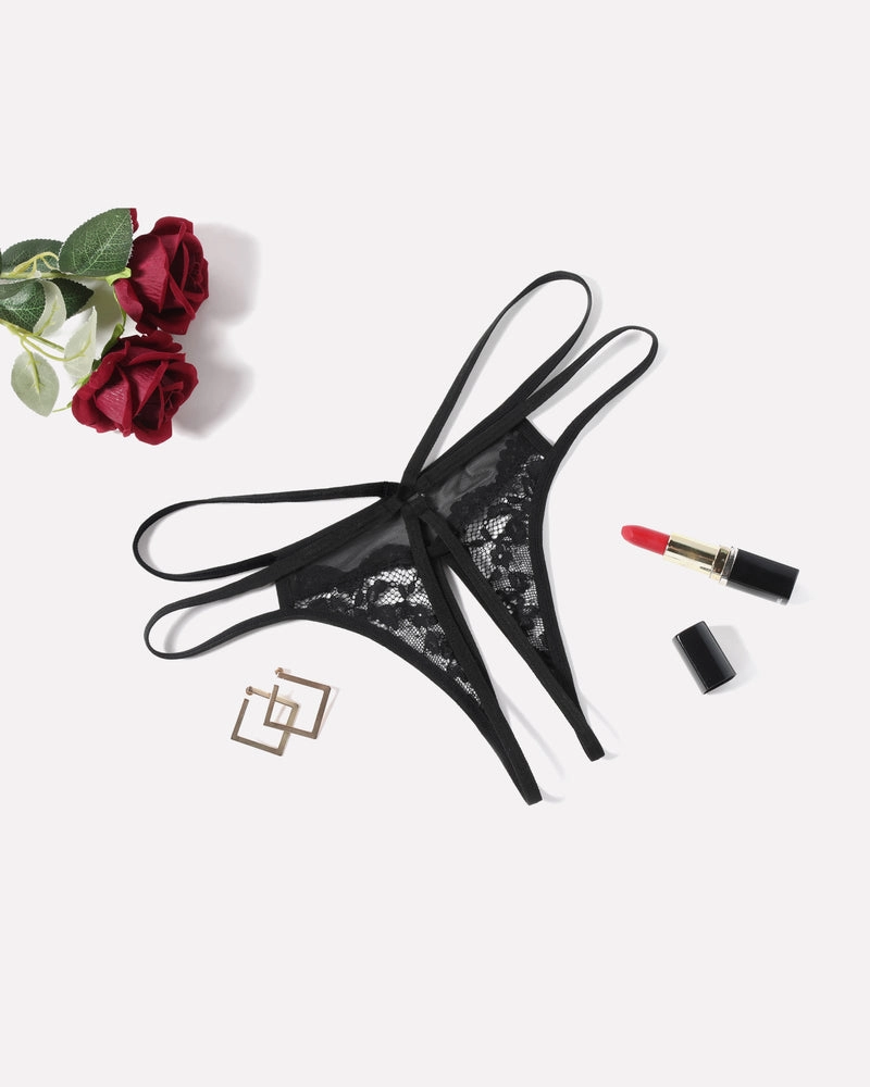 Lace Panties Floral Lace Briefs G-String