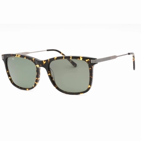 Lacoste Men's Sunglasses - Dark Havana Plastic Rectangular Full Rim Frame | L960S 430