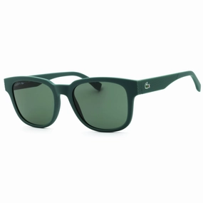 Lacoste Men's Sunglasses - Matte Green Injected Propionate Square Frame | L982S 301