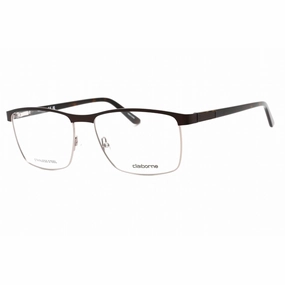Liz Claiborne Men's Eyeglasses - Brown Ruthenium Metal Full Rim Frame | CB 253 01OT 00