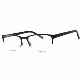 Liz Claiborne Men's Eyeglasses - Dark Brown Metal Rectangular Frame | CB 266 0R0Z 00