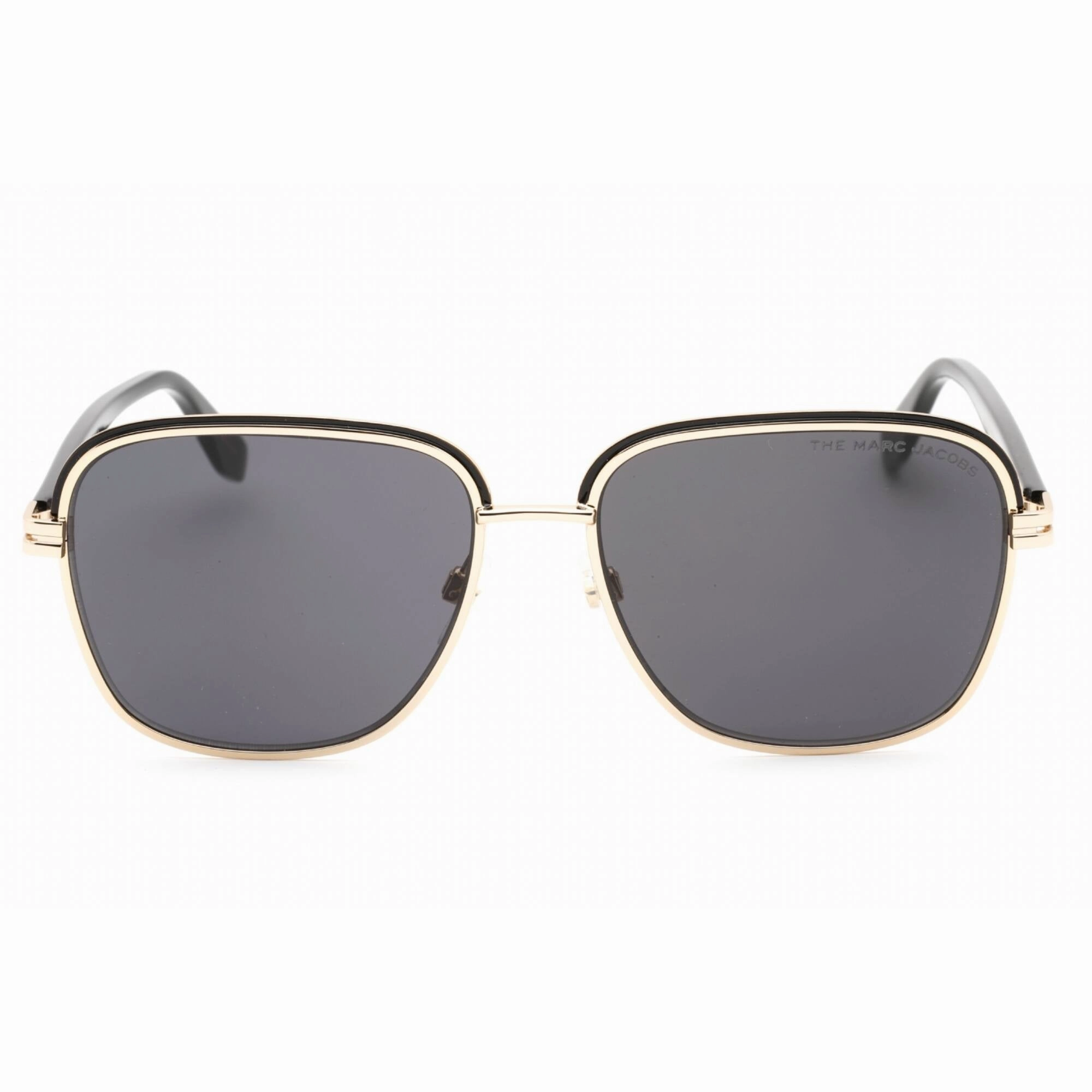 Marc Jacobs Men's Sunglasses - Gold Black Pilot Metal Frame | MARC 531/S 0RHL IR