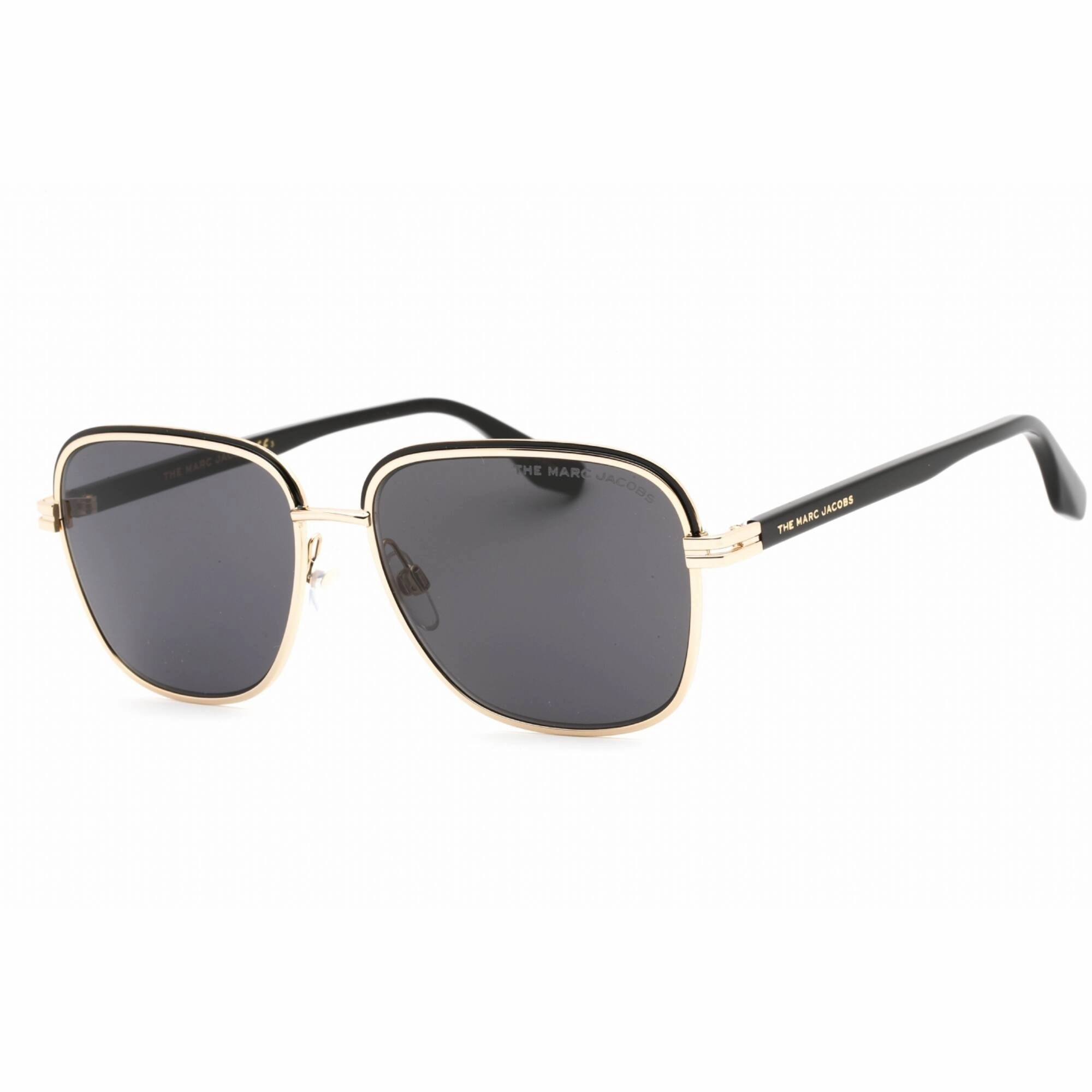 Marc Jacobs Men's Sunglasses - Gold Black Pilot Metal Frame | MARC 531/S 0RHL IR