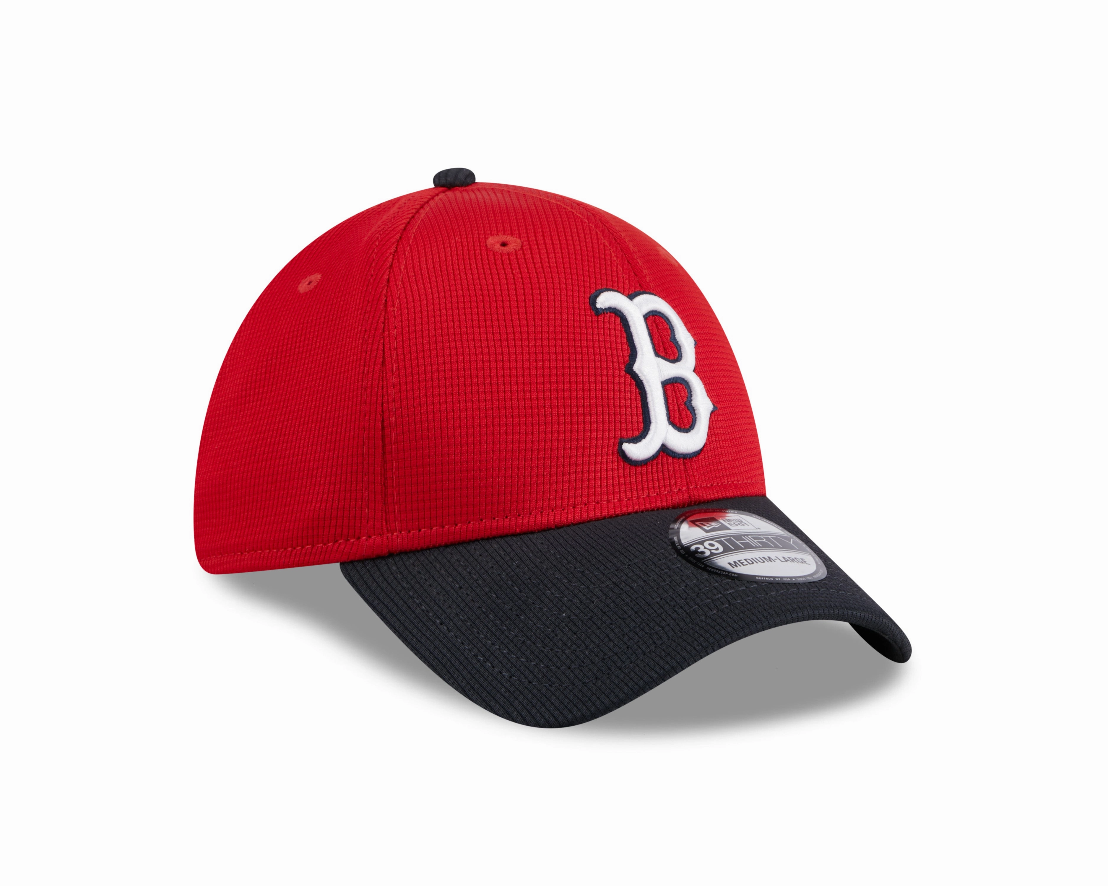 Men's Boston Red Sox New Era Red 2025 Spring Training 39THIRTY Flex-Fit Hat