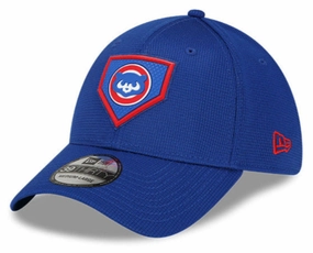 Men's Chicago Cubs New Era Royal Blue 2021 Clubhouse 39THIRTY Flex Hat