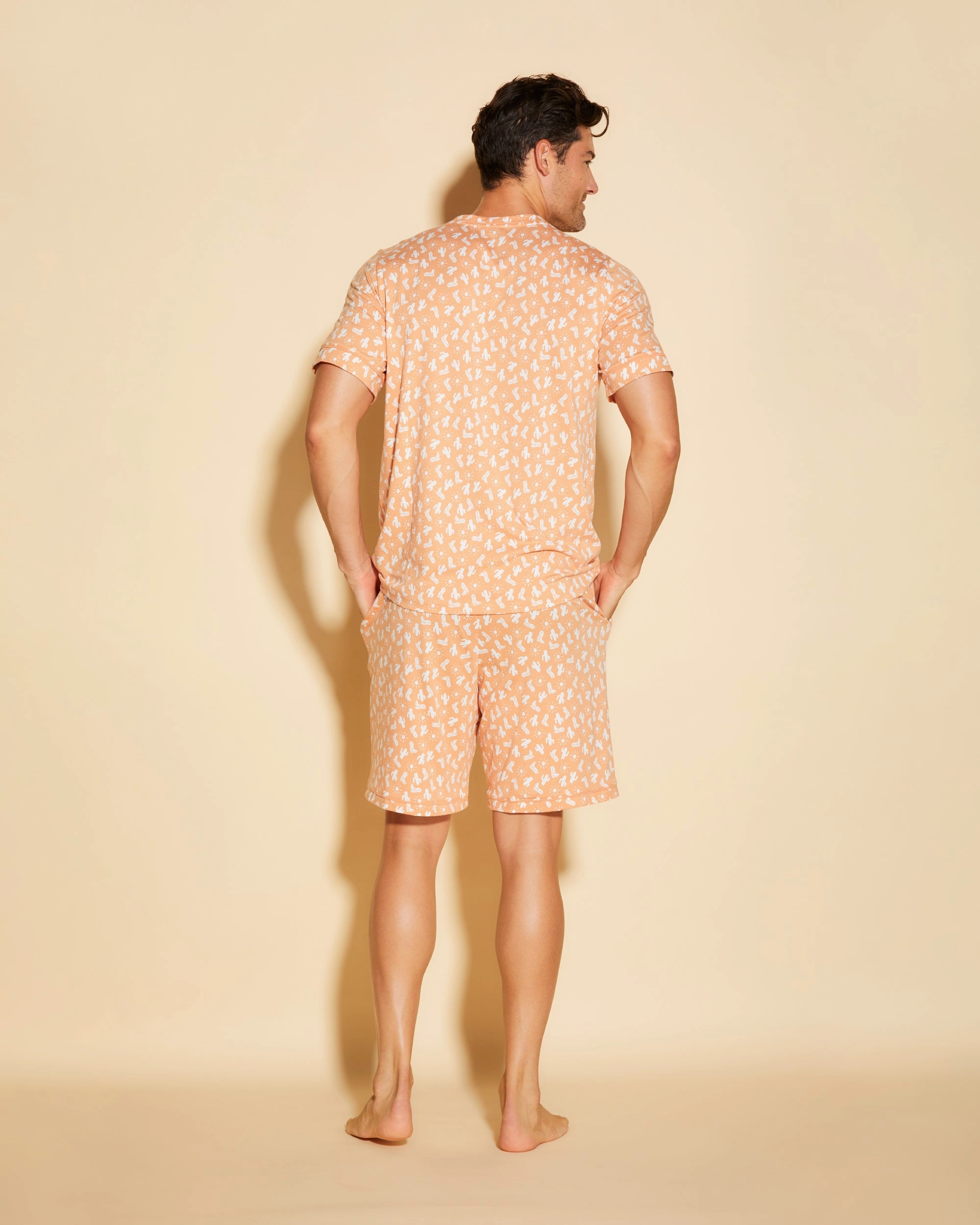 Men's T Shirt & Short Lounge Set