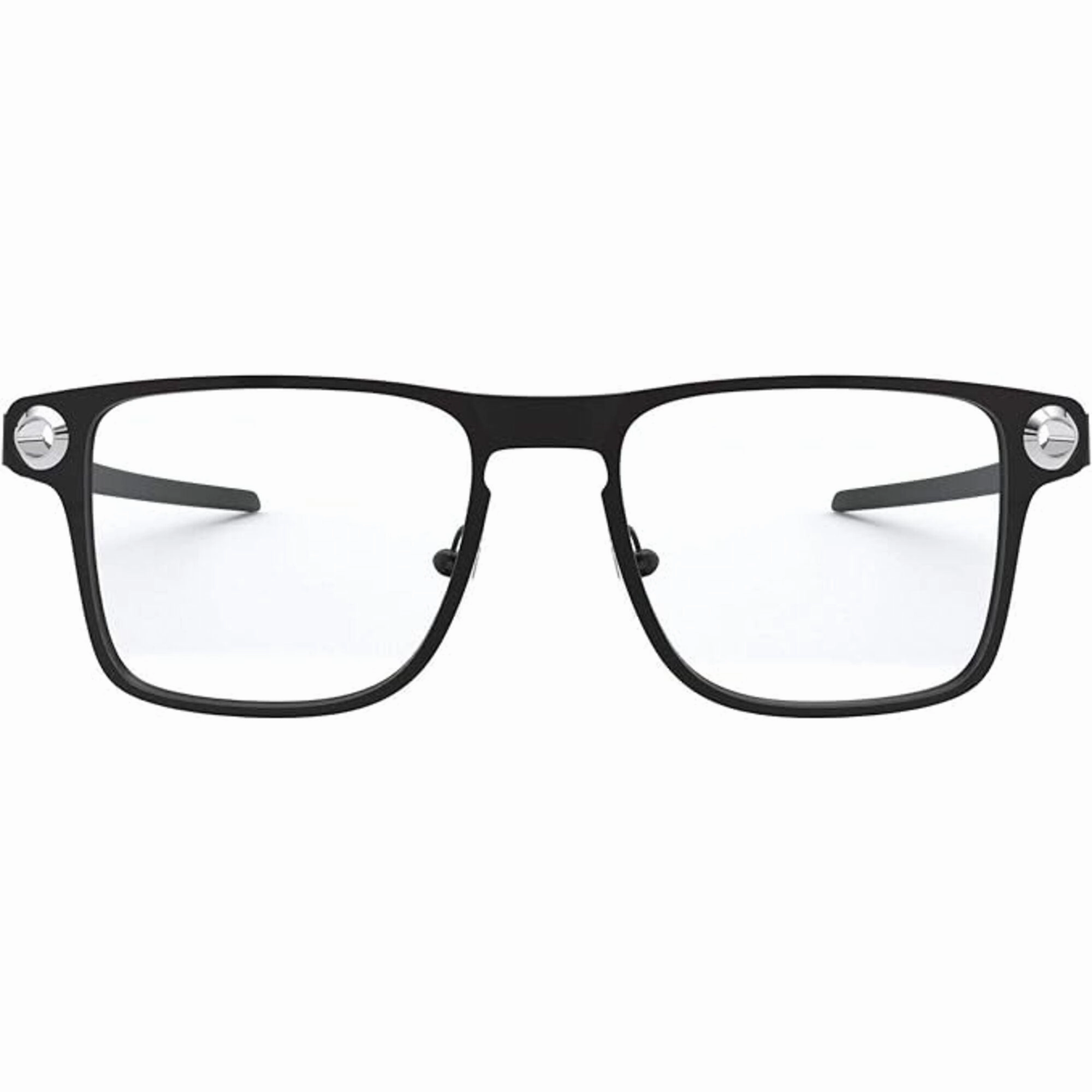 Oakley Men's Eyeglasses - Black Metal Square Frame Demo Lens | OAKLEY 0OX5144 1