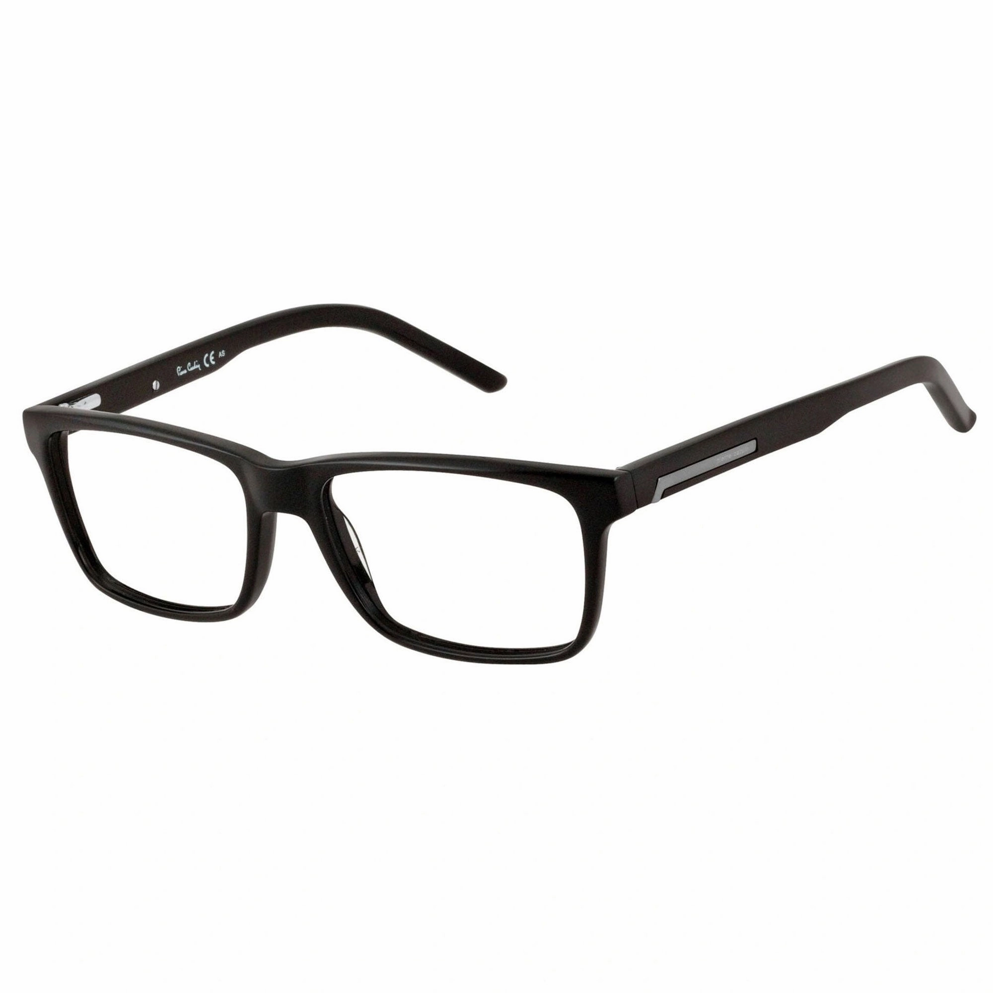 Pierre Cardin Men's Eyeglasses - Black Acetate Full Rim Rectangular | P.C. 6144 807