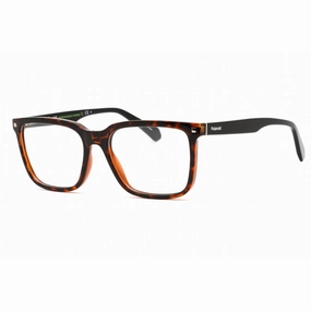 Polaroid Core Men's Eyeglasses - Havana Square Shape Full Rim Frame | PLD D436 0086 00