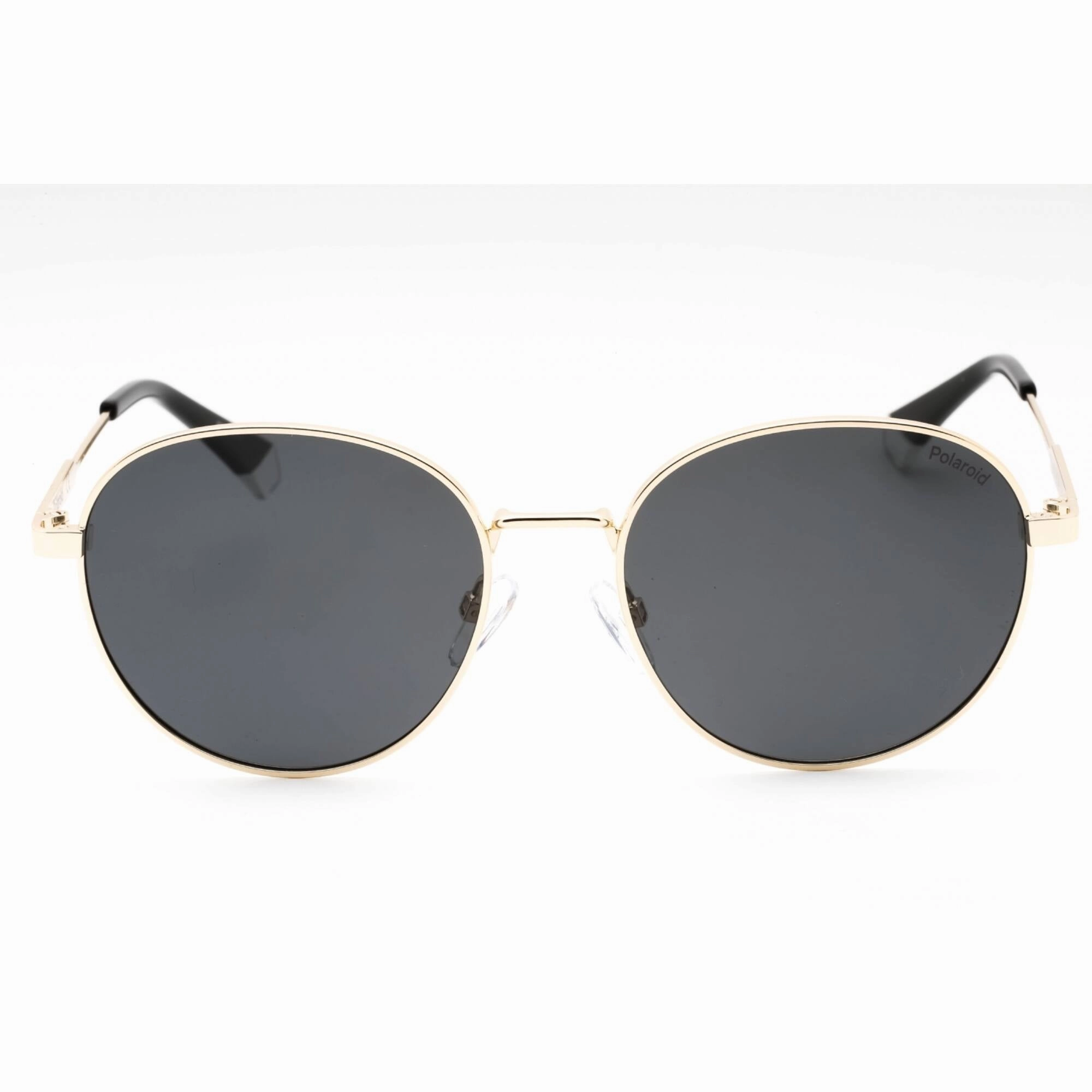 Polaroid Core Men's Sunglasses - Gold Grey Metal Round Frame | PLD 4135/S/X 2F7 M9