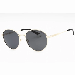 Polaroid Core Men's Sunglasses - Gold Grey Metal Round Frame | PLD 4135/S/X 2F7 M9